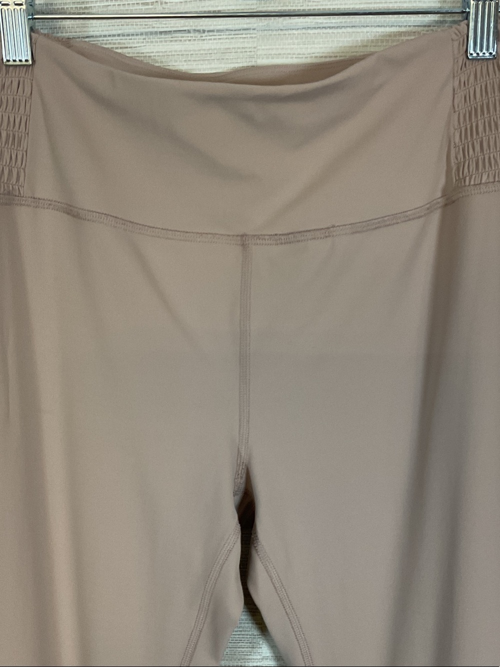 Free People FP Movement Starlight Pants Blush Mauve Large Ruffle Leg - Picture 3 of 15